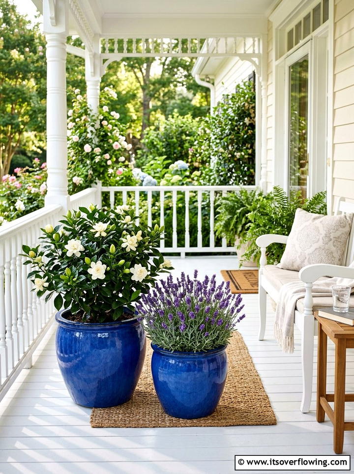 Fragrant Flower Pots For Porch - 25 creative garden ideas for porches