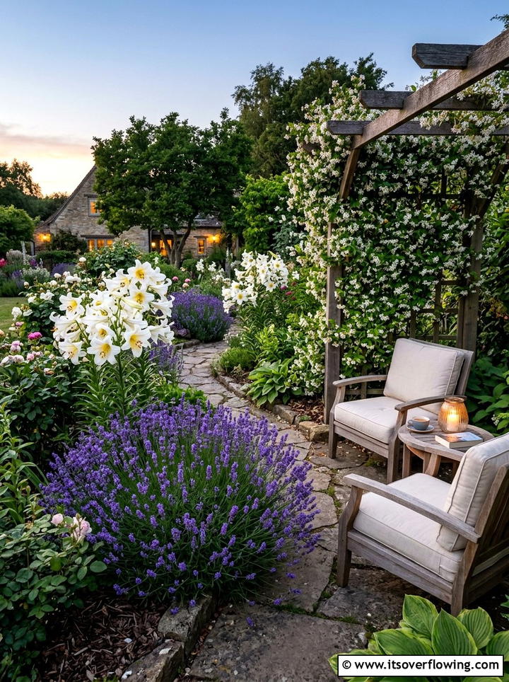 Fragrant Garden - 25 cheap garden ideas with perennials
