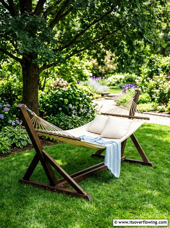 Free Standing Garden Hammock - 25 garden design ideas for reading nooks