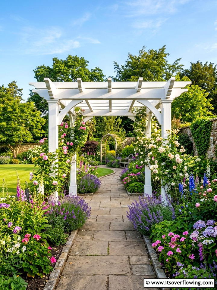 Freestanding Pergola In Garden - 25 backyard ideas with pergola