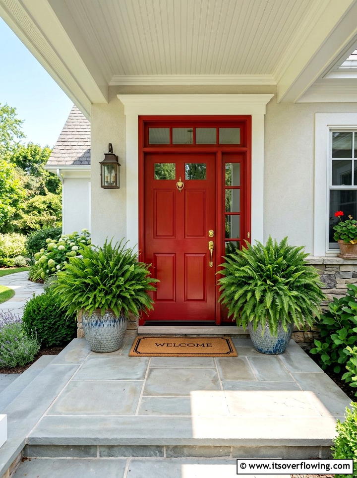 Front Door Ferns - 25 front porch ideas with ferns