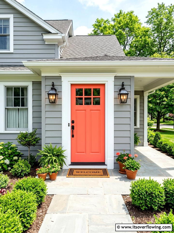 Front Door Paint Color - 25 front porch decor ideas for spring