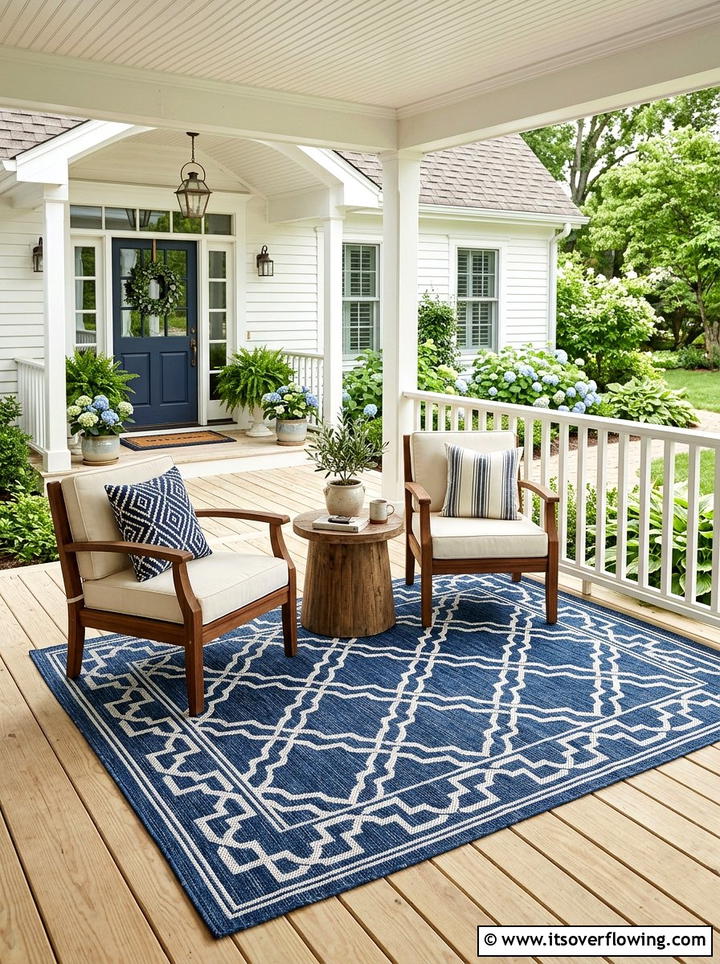 Front Porch Outdoor Rug - 25 front porch ideas for open porch