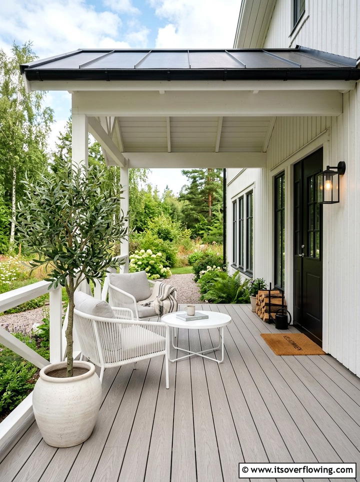 Front Porch Privacy Screen - 25 front porch decor ideas with low maintenance setup