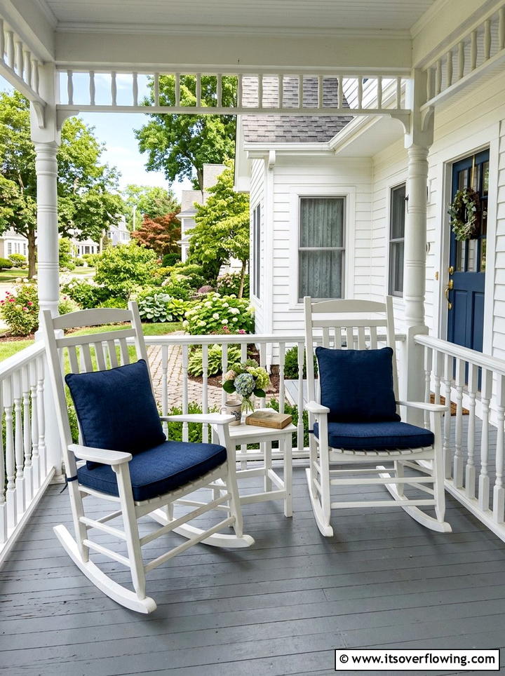Front Porch Rocking Chair - 25 front porch ideas for covered porch