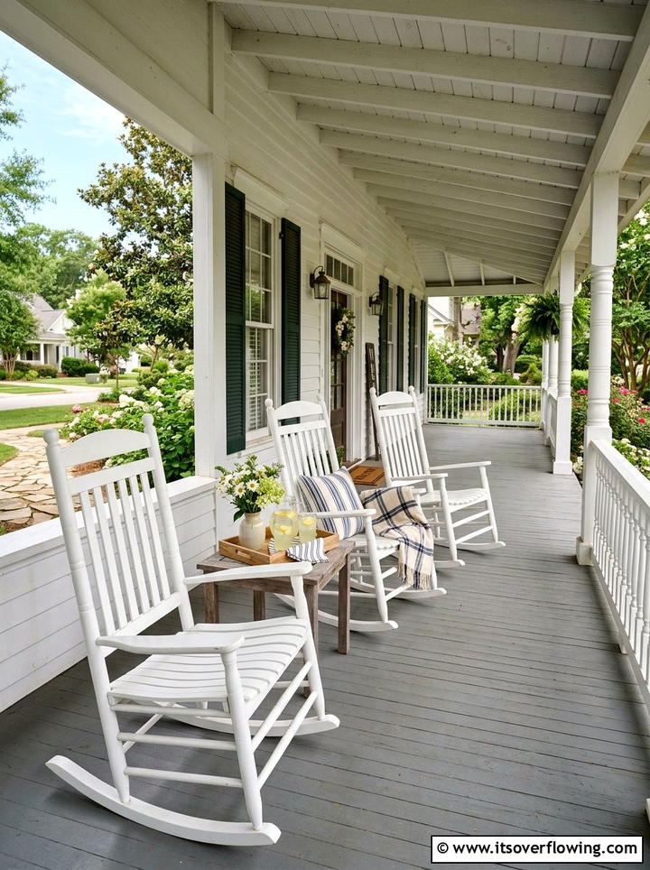 Front Porch Rocking Chairs - 25 front porch ideas for open porch