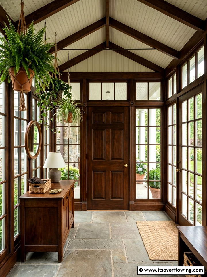 Front Porch Vestibule - 25 front porch ideas with package drop zone