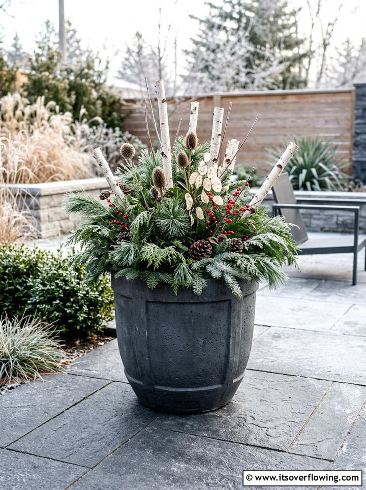 Frost Resistant Pot - 25 garden ideas for cold climate