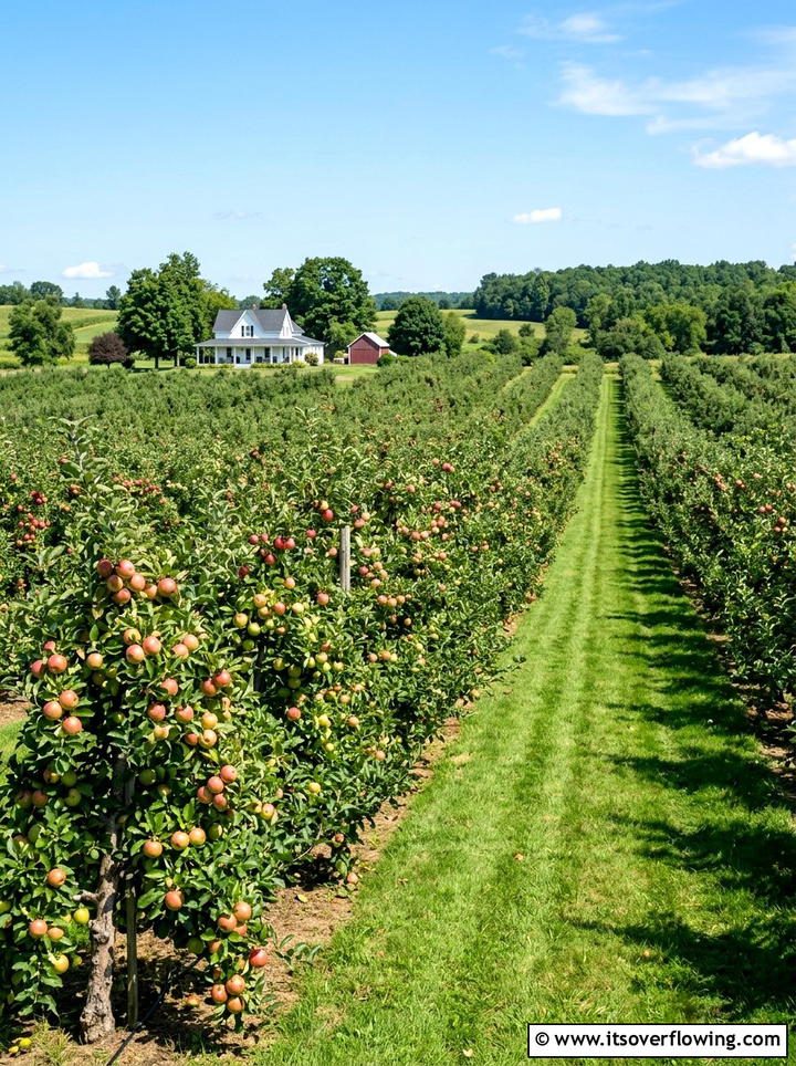 Fruit Orchard - 25 garden ideas for farmhouse homes
