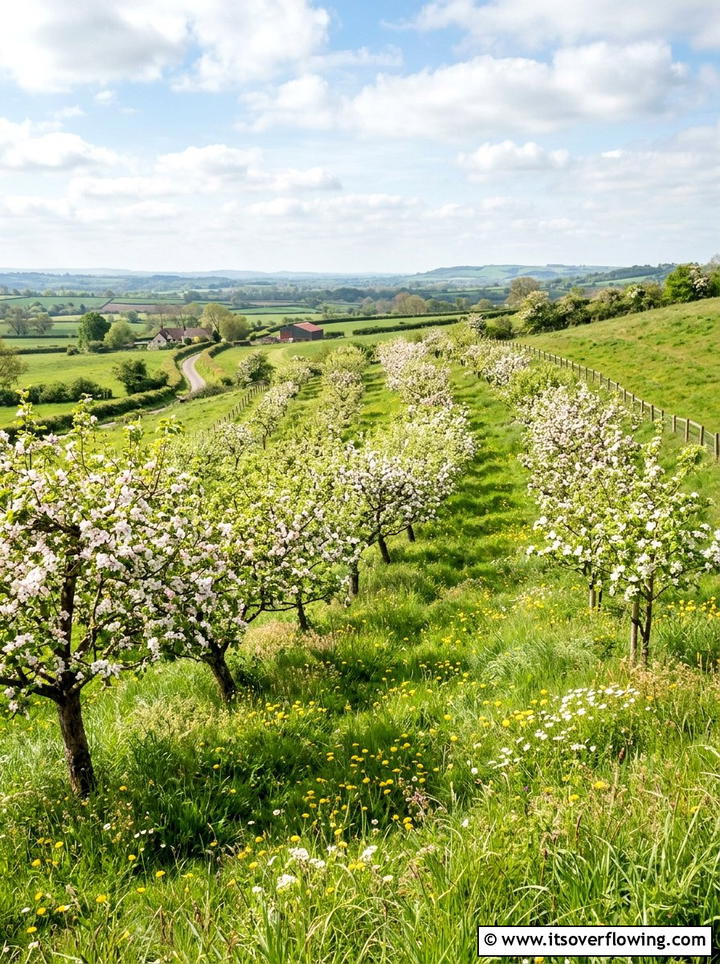 Fruit orchard - 25 creative garden ideas for rural homes