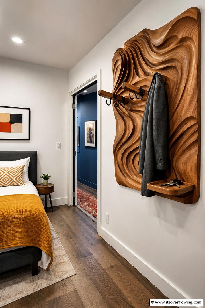 Functional Art Installations - 30 Small Guest Room Ideas for Cozy, Welcoming Spaces
