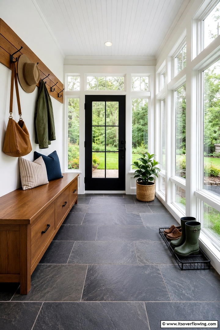 Functional Entry Sunroom - 30 Small Sunroom Ideas for Bright, Multi-Functional Spaces
