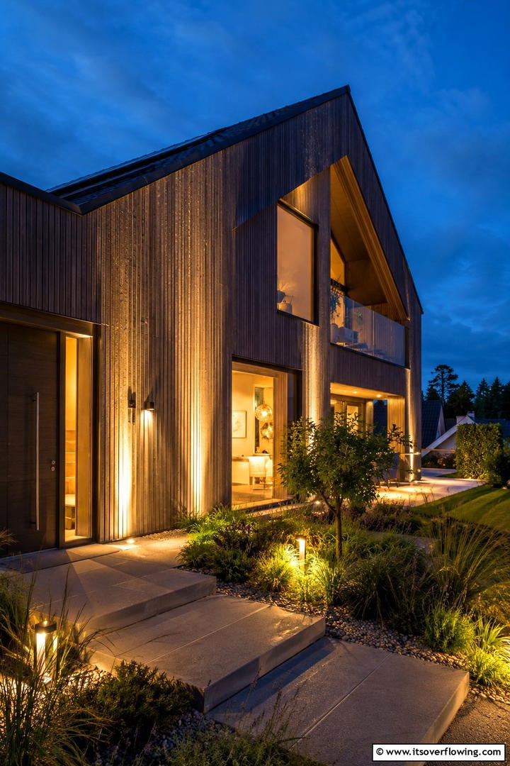 Functional Storage Solutions - 30 Scandinavian House Exterior Ideas for Modern Homes