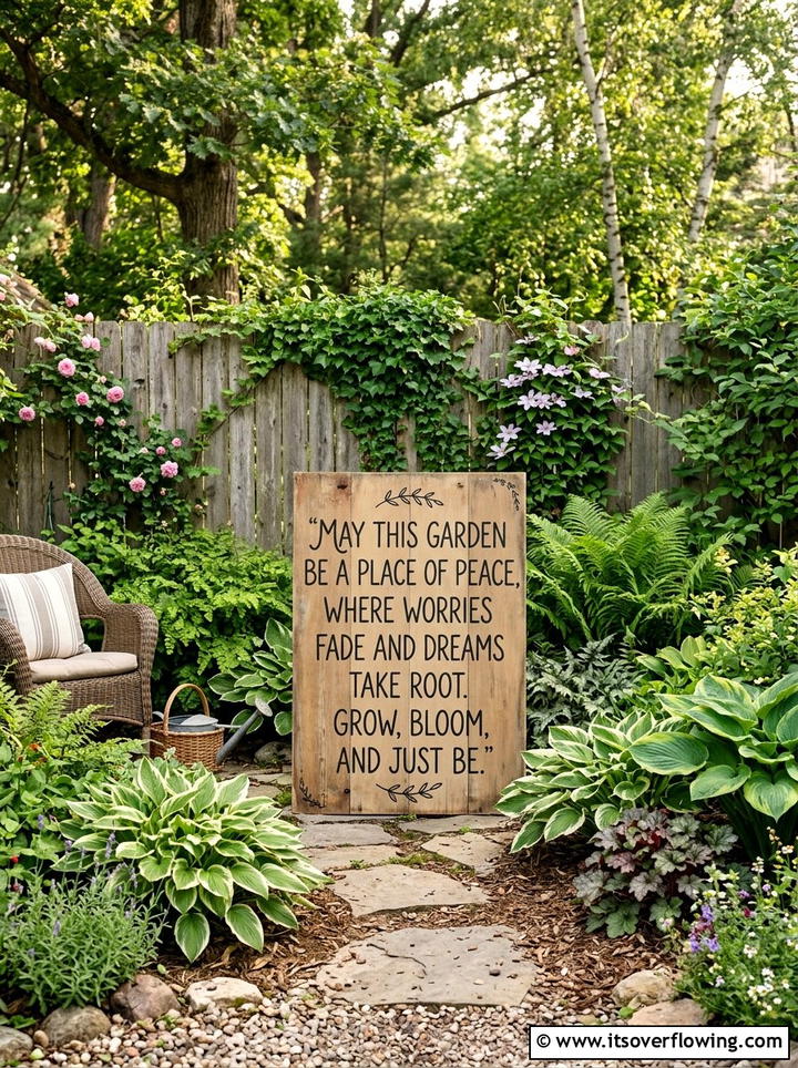 Funny Sarcastic Garden Sign - 25 garden ideas with garden signs