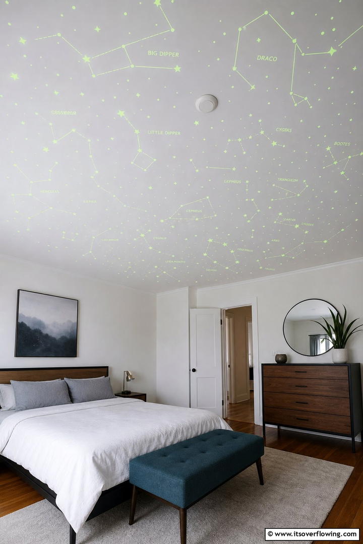Galactic Glow in the Dark Stickers - 25 Star Wars Room Ideas for Every Fan’s Dream Space