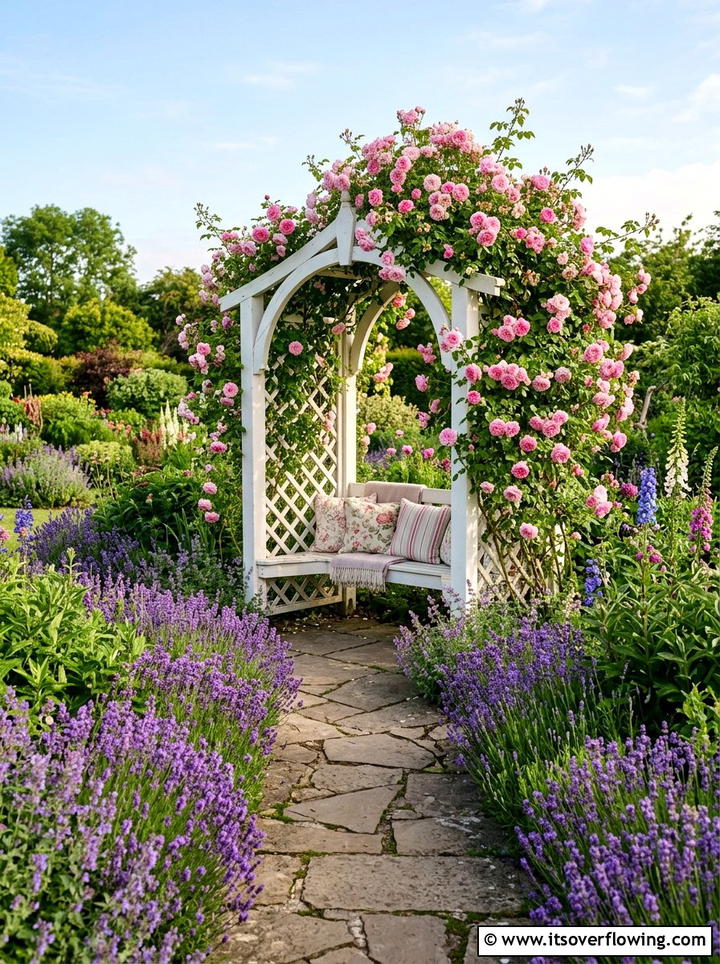 Garden Arbor With Bench - 25 garden design ideas for reading nooks