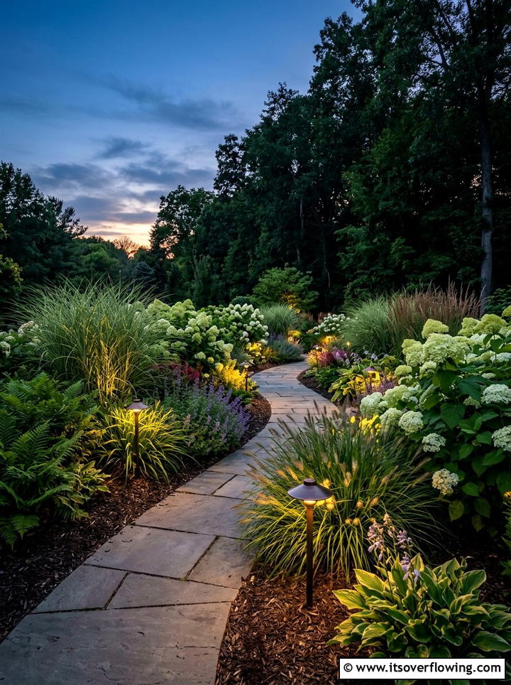 Garden Bed Lights - 25 backyard decorating ideas with lights