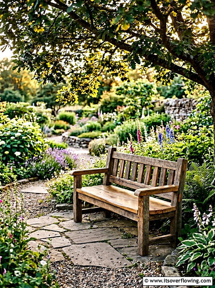 Garden Bench Made Of Reclaimed Wood - 25 recycled garden ideas with wood scraps