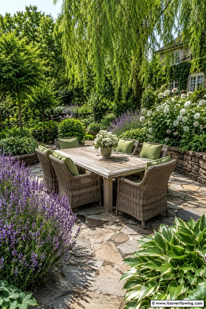Garden Integrated Dining - 30 Inviting Outdoor Dining Area Ideas for Al Fresco Meals