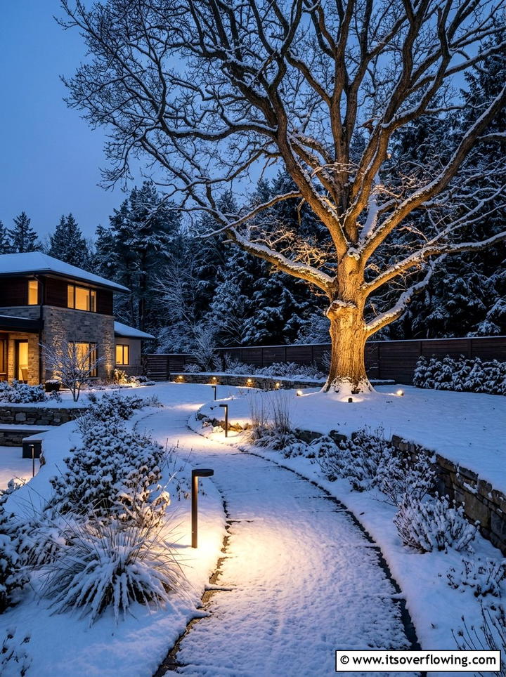 Garden Lighting - 25 garden ideas for cold climate