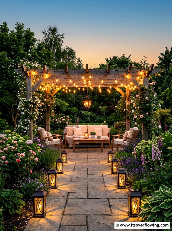 Garden Lighting - 25 garden ideas for summer