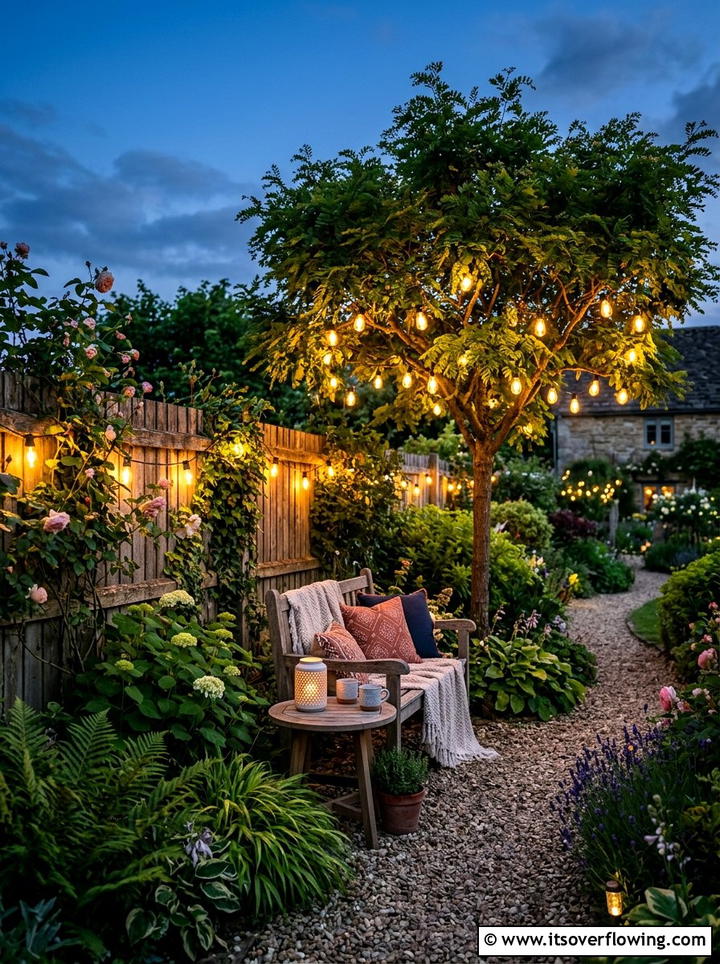 Garden Lighting - 25 small garden ideas for backyard