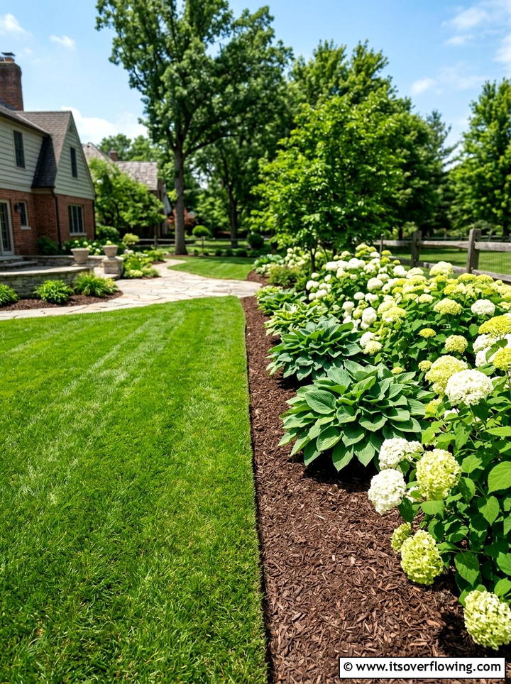 Garden Mulch Border - 25 cheap garden ideas for backyard