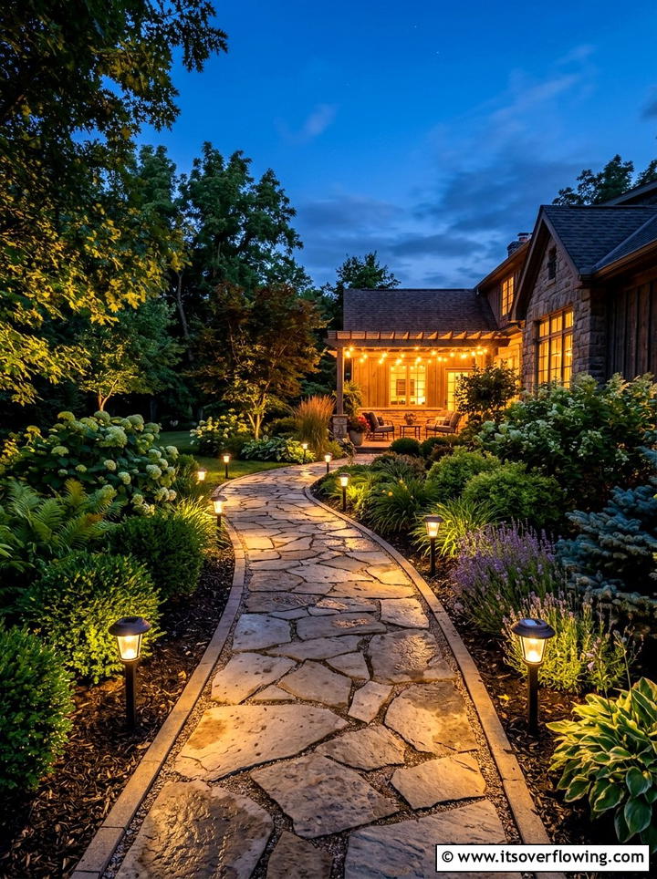 Garden Pathway Lighting - 25 backyard ideas for entertaining