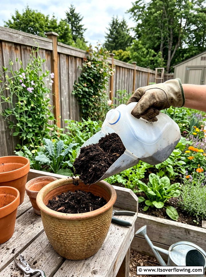 Garden Scoop Tool - 25 recycled garden ideas with milk jugs