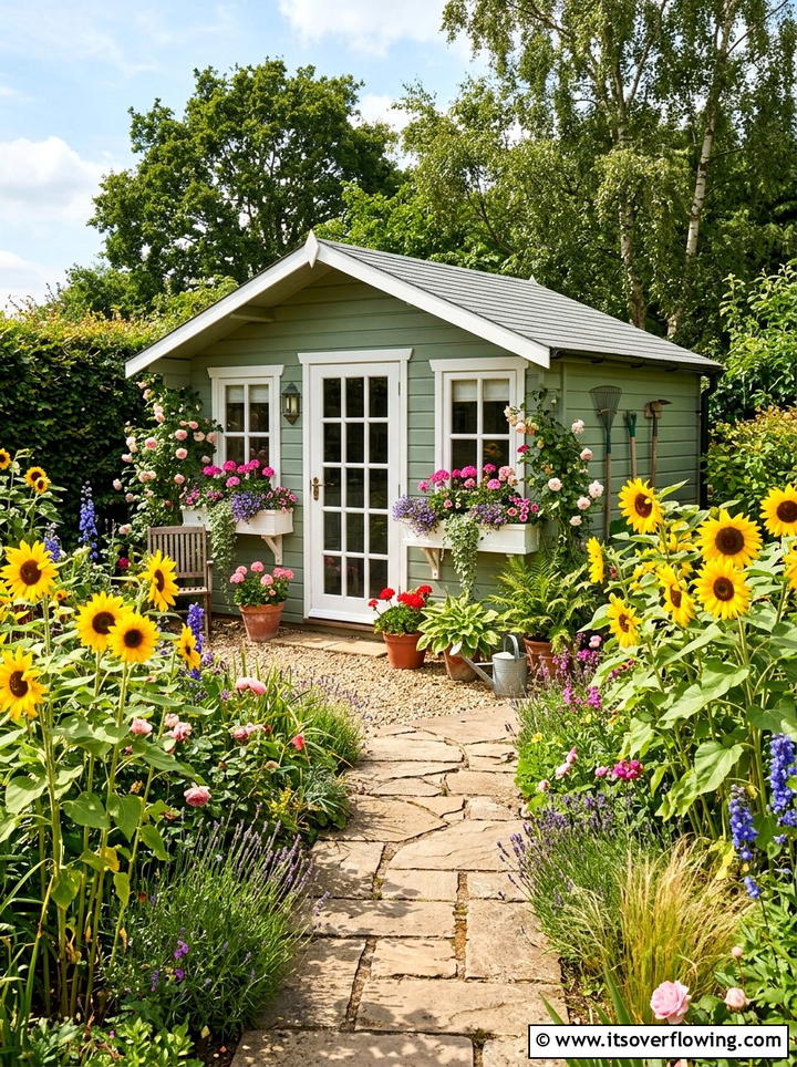 Garden Shed - 25 garden ideas for summer