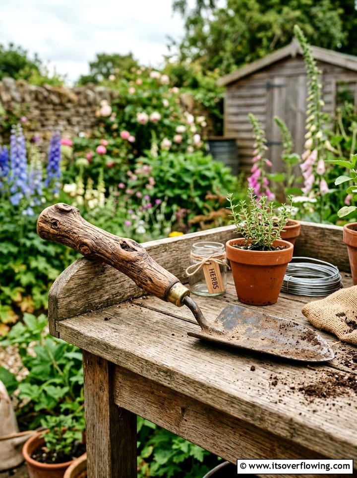 Garden Tool Handle - 25 recycled garden ideas with branch cuttings