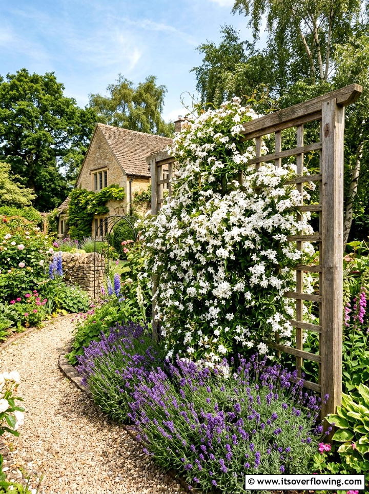 Garden Trellis Plants - 25 small garden ideas with layered plants