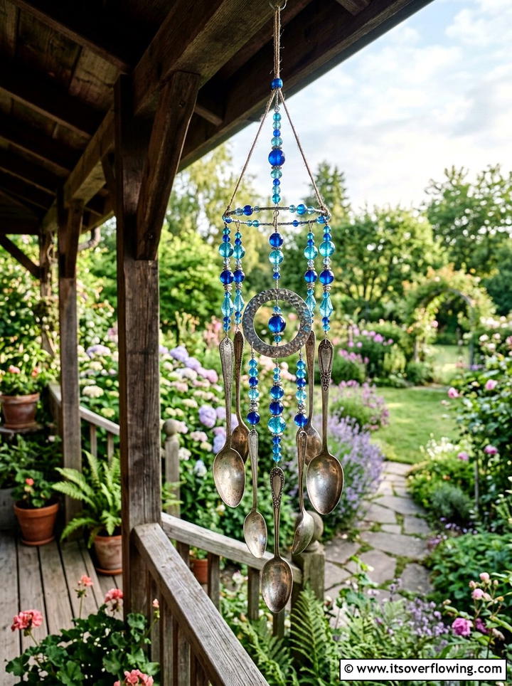 Garden Wind Chime - 25 garden decor ideas diy