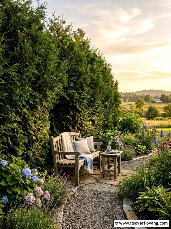 Garden Windbreak - 25 garden ideas for cold climate