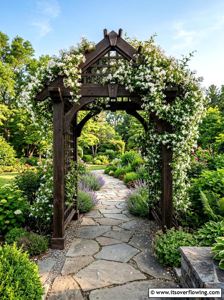Garden arbor - 25 garden decor ideas for curb appeal
