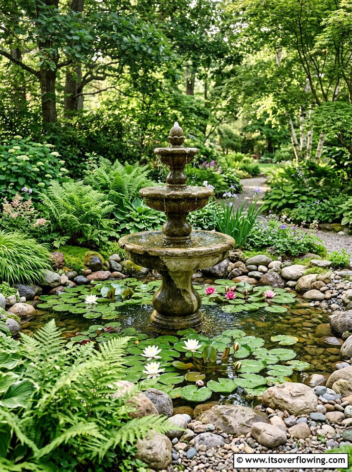 Garden water feature - 25 creative garden ideas for summer entertaining
