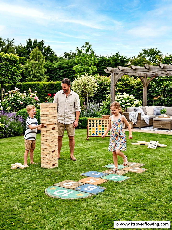 Giant Garden Games - 25 garden ideas for kids