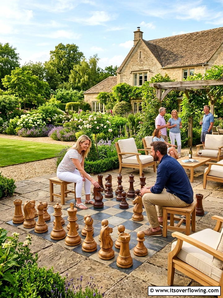 Giant Outdoor Games - 25 backyard ideas with play area