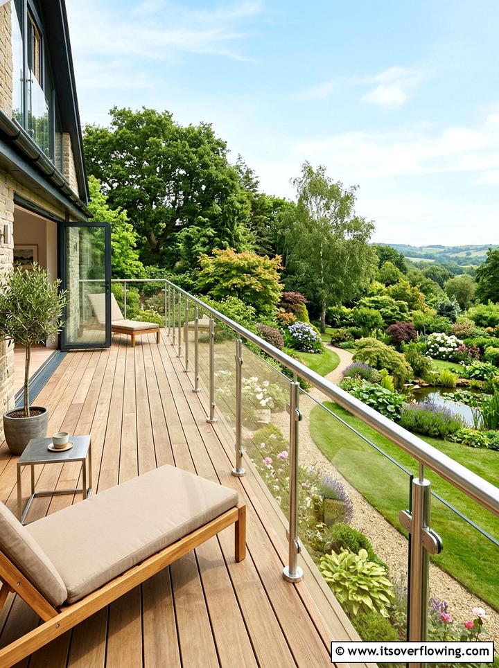 Glass Balustrade Balcony - 25 garden decor ideas for modern gardens