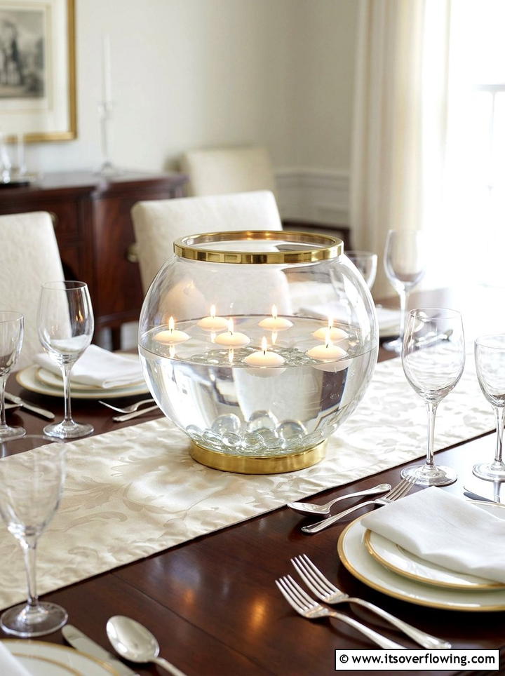 Glass Bowl Lantern - 25 reusing old things ideas for lantern decor