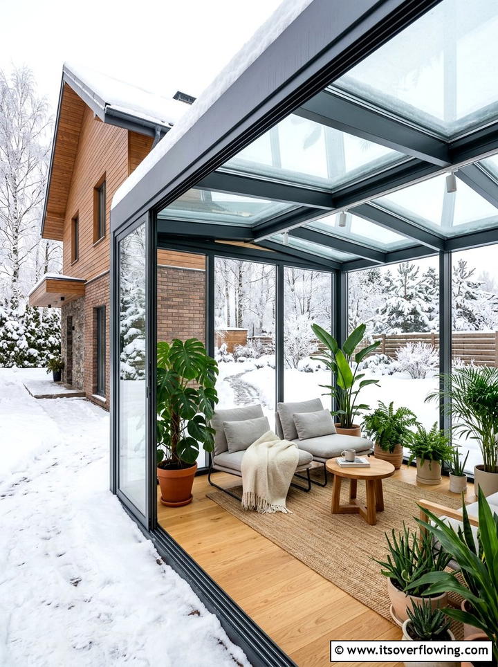 Glass Enclosed Sunrooms - 25 backyard ideas for year round use