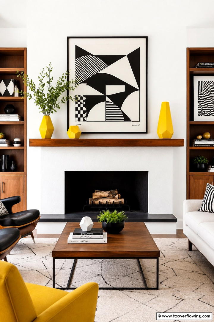 Graphic Artistry - 30 Spring Mantel Decor Ideas for Fresh Seasonal Style