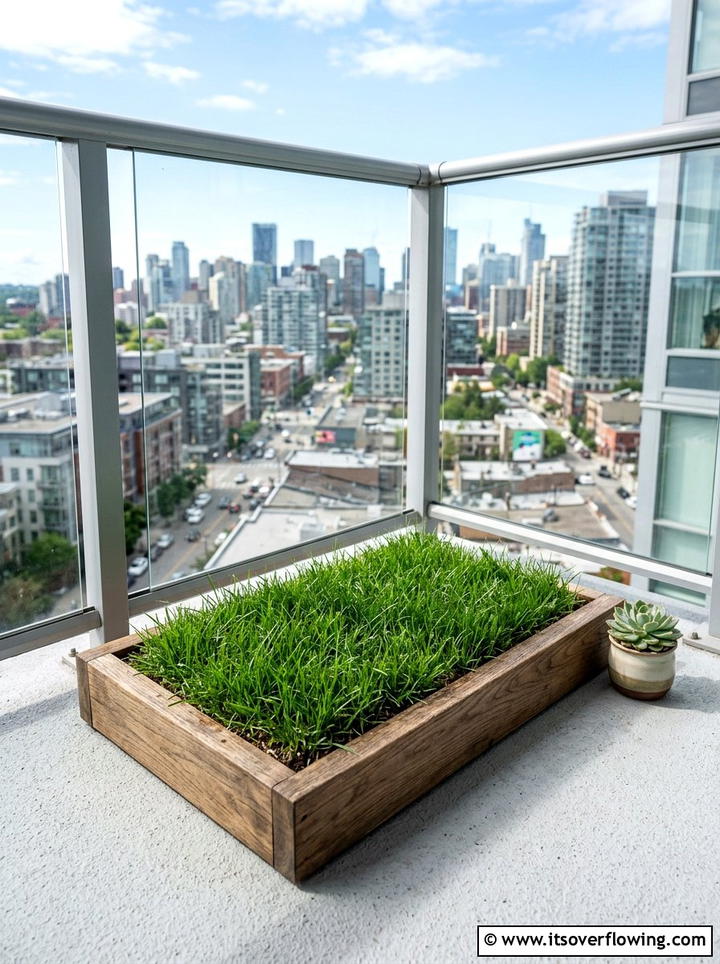 Grass Patch For Small Balcony - 25 small garden ideas with pet friendly plants