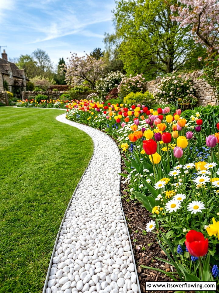 Gravel Border For Flower Beds - 25 backyard decorating ideas with gravel zones