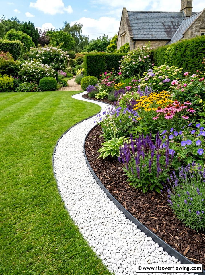 Gravel Edging For Flower Beds - 25 backyard ideas with gravel