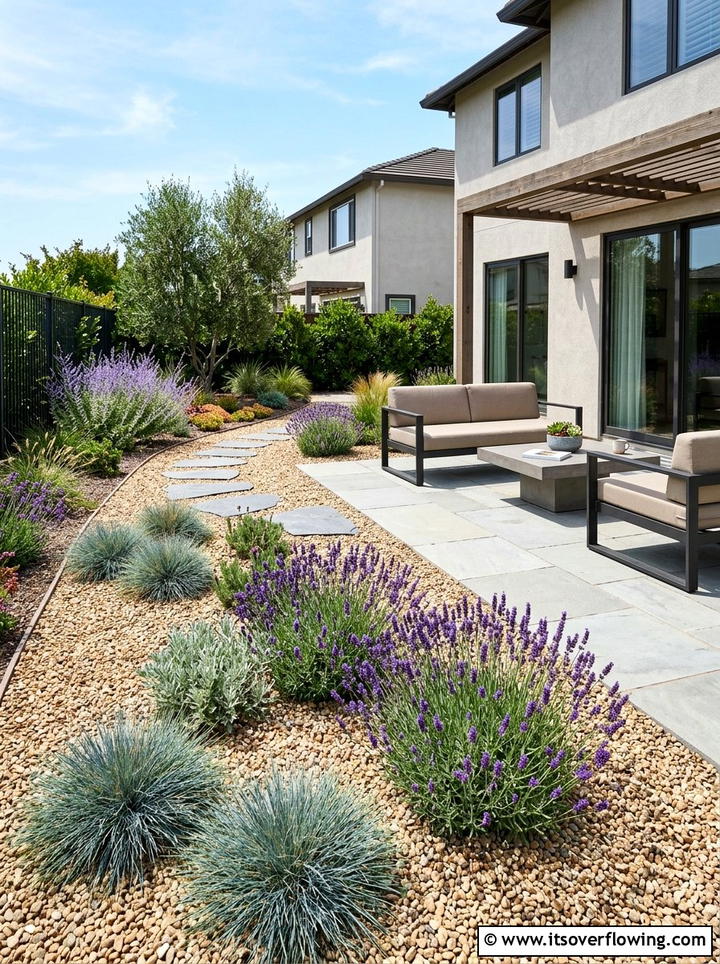 Gravel Garden Layout - 25 creative garden ideas for patios