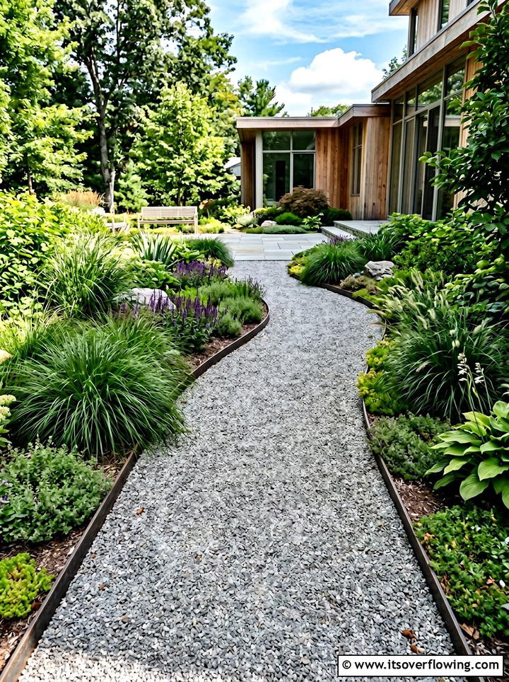 Gravel Garden Path - 25 garden decor ideas for modern gardens