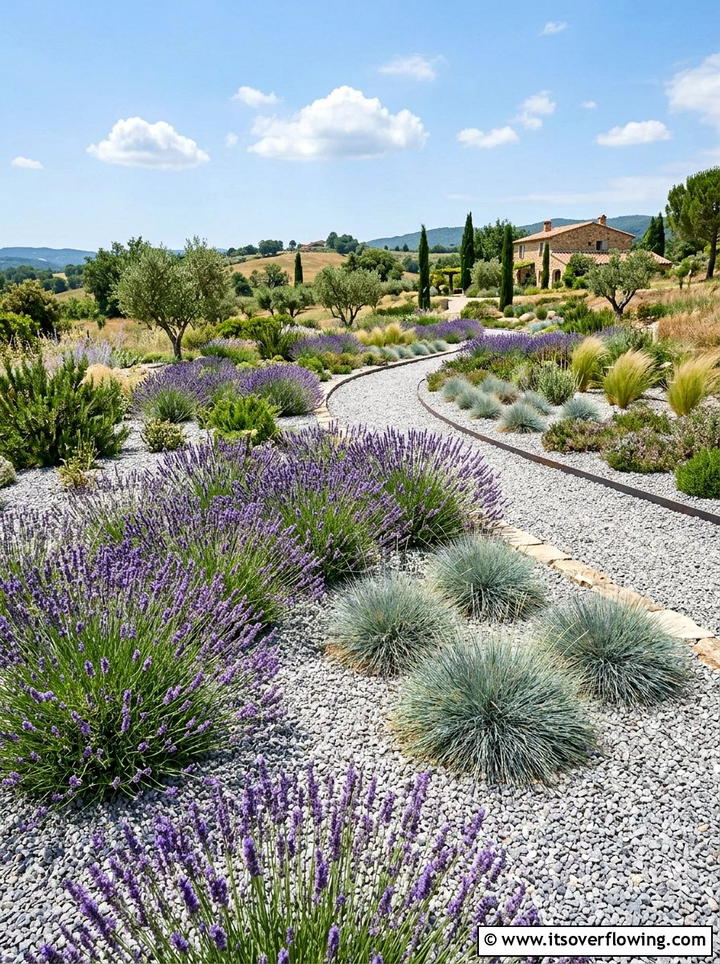 Gravel Meadow Garden - 25 garden design ideas with meadows