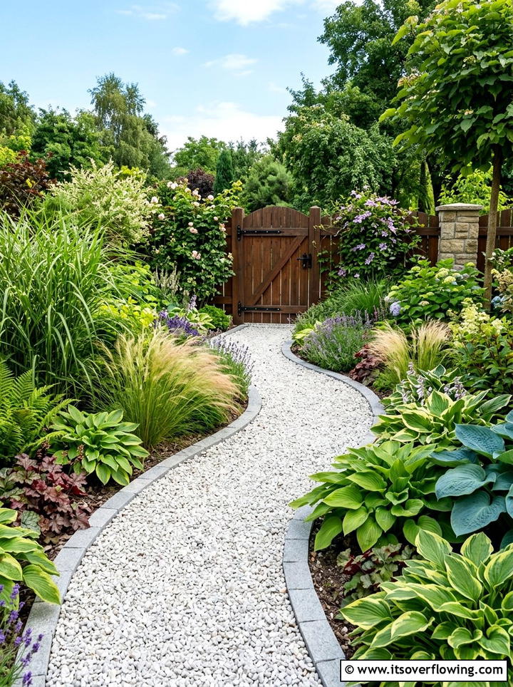 Gravel Path - 25 garden design ideas for beginners