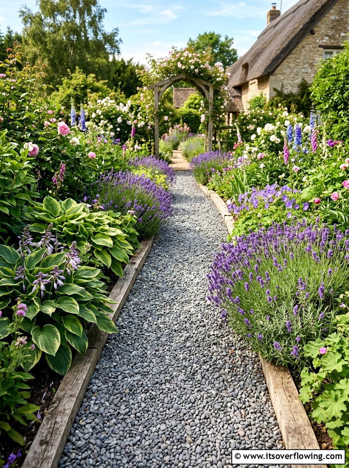 Gravel Path - 25 garden design ideas for low budget projects